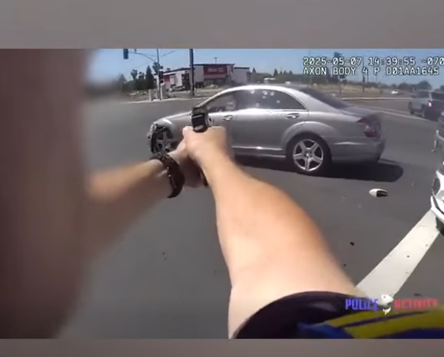 H2302002 Fresno Cop Shoots at Armed Man Who Rammed Ex Girlfriend Car Child Inside part2