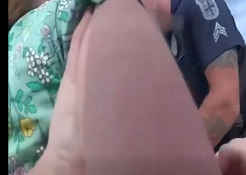 H1902001 Karen Attacks Cops While Her Son Watches part2
