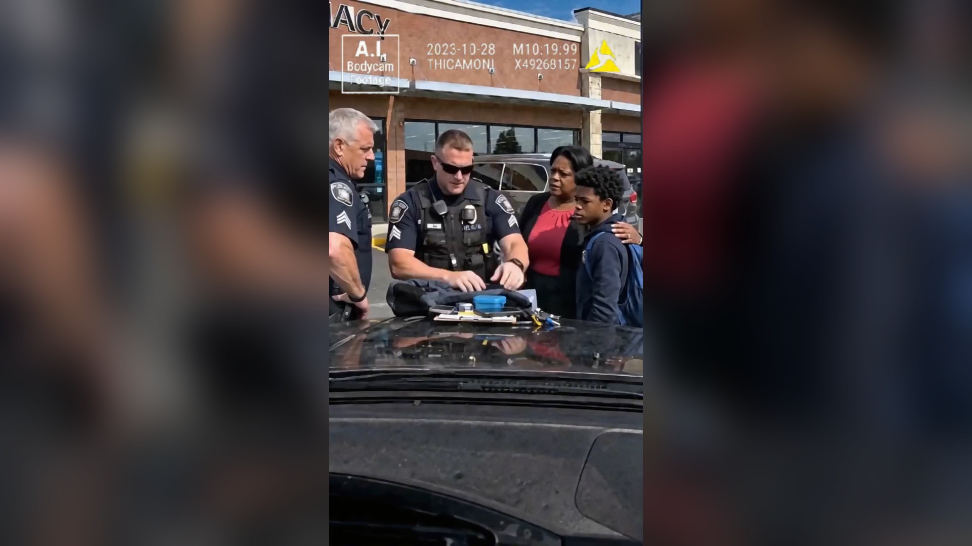H0001011_41K views 866 reactions Cop Bullied a Deaf Teen Not Answering Then His Own Dashcam Exposed Him #bodycam #instantkarma #