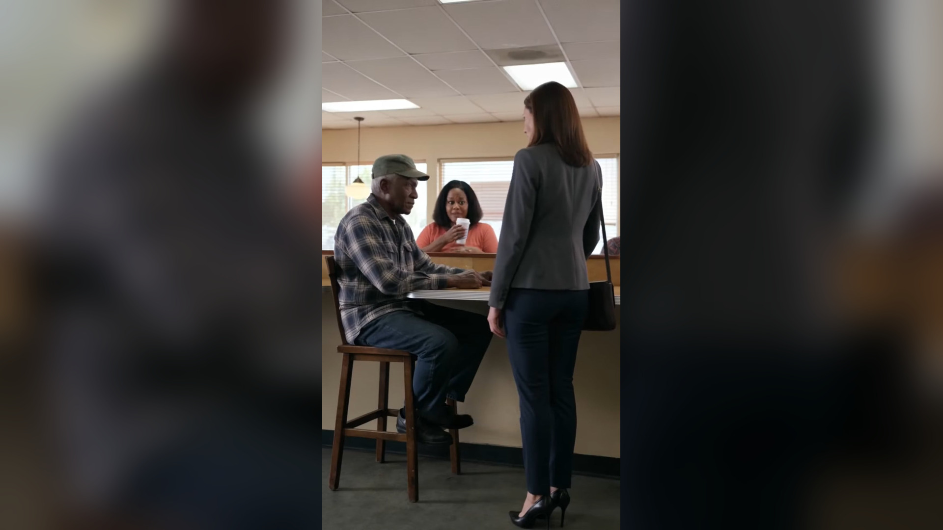 H0001035 � Bully Slapped A Black Elderly Veteran In A Diner — His Son Was Homeland Security � #Police #Cops #Veteran #AI_part2