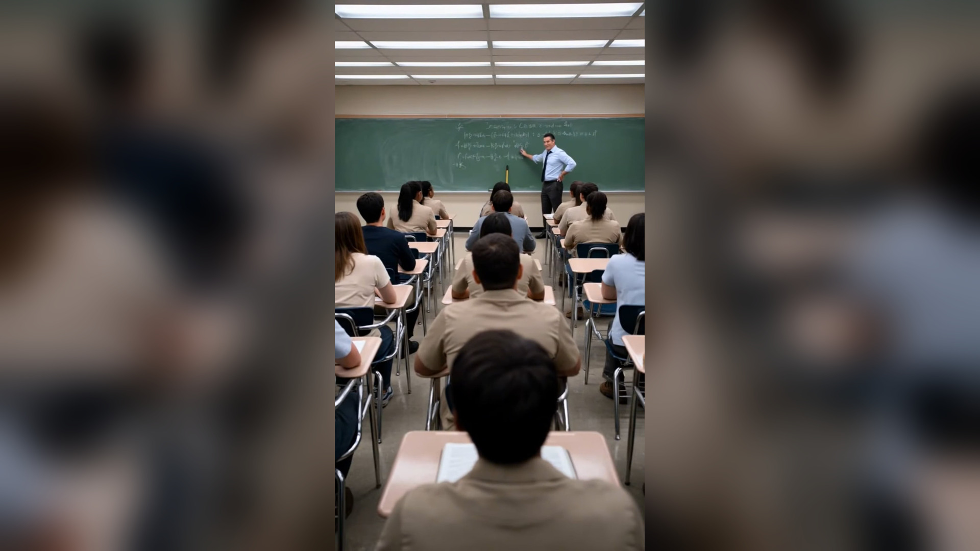 H0001066 � White Teacher Mocked A Black Janitor With A Math Problem — She Solved It In Seconds � #Police #Cops #School #AI_par