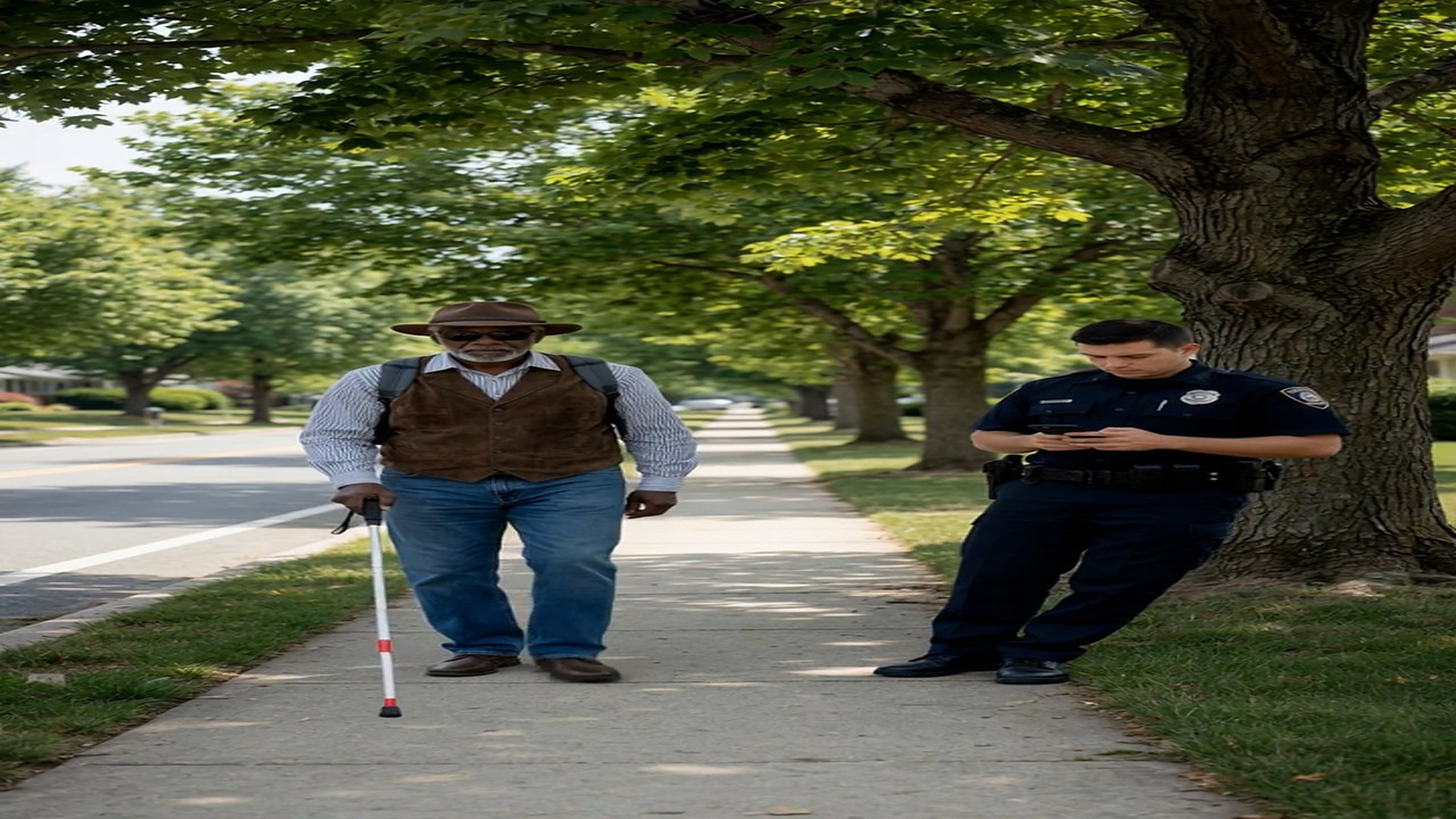 H0001024 He Thought The Blind Man Was Helpless… Big Mistake ��.mp4