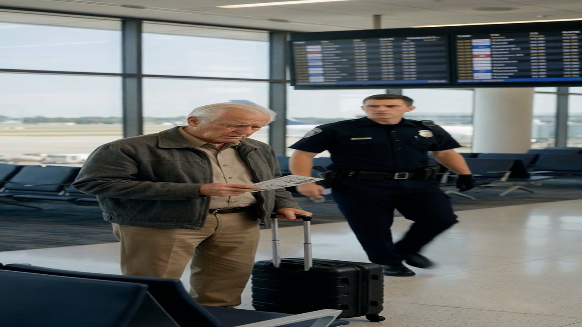 H0001016 He Mocked A Senior Passenger… Big Mistake �✈️.mp4