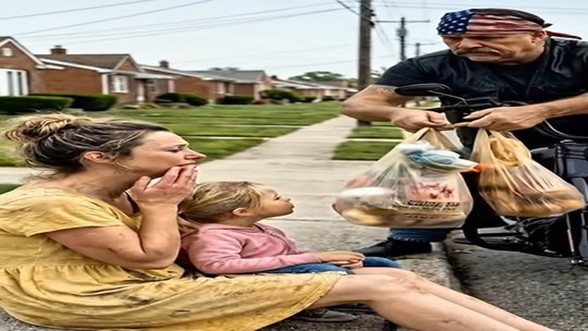 Parte 2 : H0001001 Biker Changes A Struggling Mother's Life Forever With An Unexpected Act Of Kindness #Heartwarming #RandomActsOfKindness #Hero #Inspiration #H_part2 | Áddaadsd